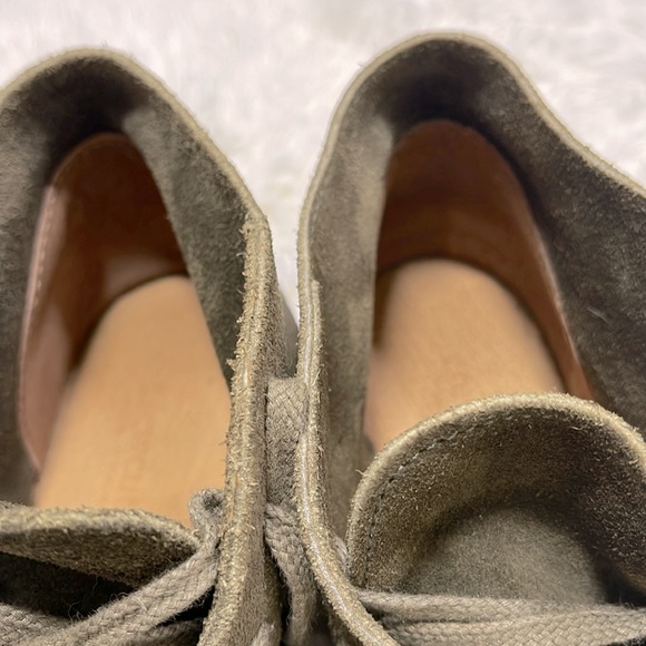 Crewcuts J. Crew Green Suede MacAlister Chukka Boots Shoes Kids Size K3 - Picture 4 of 13